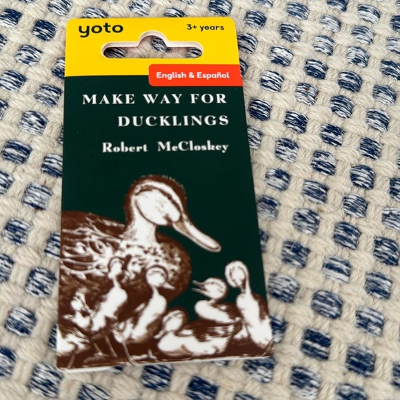 yoto Other - Yoto “ make way for ducklings”
 Robert McCloskey
New
